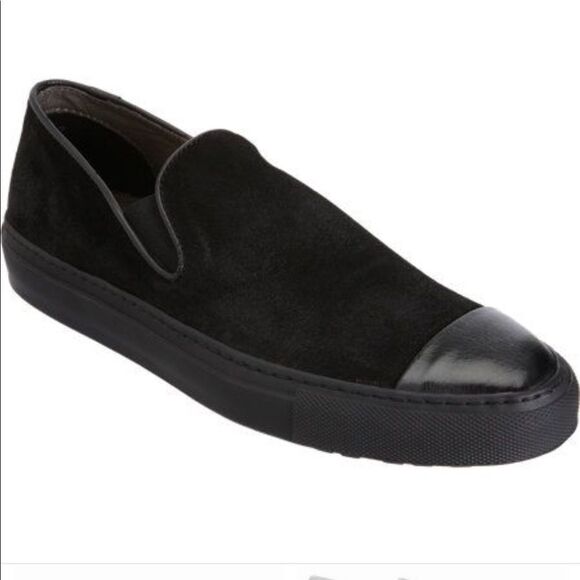 Rocco P Barney’s NY black cap toe sneakers black 36 - Picture 1 of 8